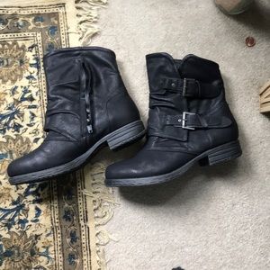 Black Moto / Biker / Winter Boots